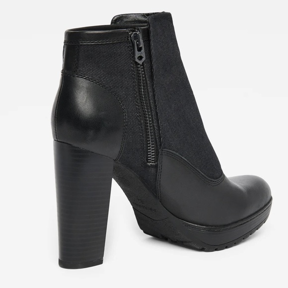 G Star RAW Guardian Boot WMN BLK US 6 EU 37 Worn1x - Picture 9 of 13